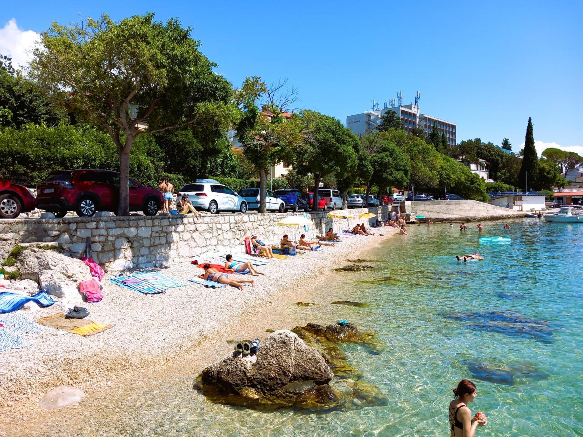 Branko Fabijanic Front Row By The Sea Apartment Selce Exterior photo